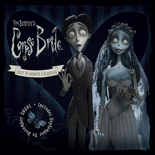 Corpse Bride Calendar 2027 30 x 30 cm