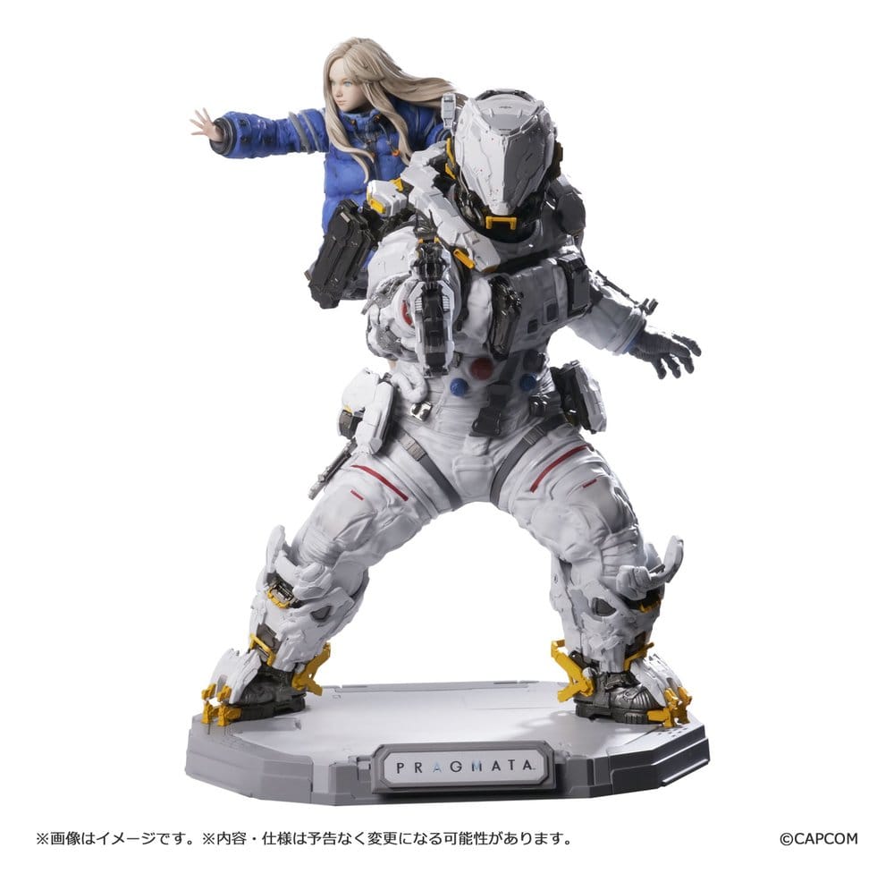 Pragmata Capcom Figure Builder Creator's Model PVC Figure Hugh & Diana 28 cm