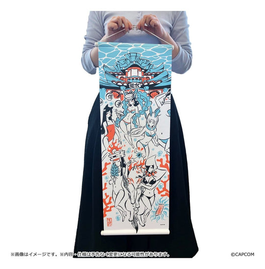 Okami 20th Anniversary Reprint Art Project Tapestry Summer 74 x 28 x 2 cm