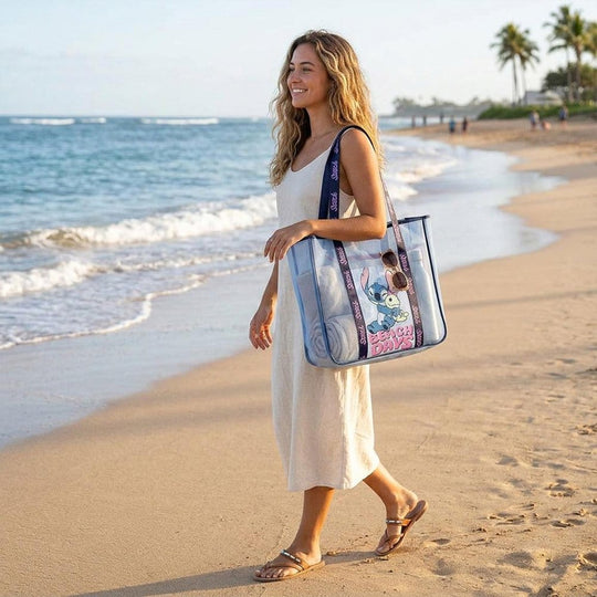 Lilo & Stitch Premium Beach Bag Stitch 41 x 45 x 2 cm