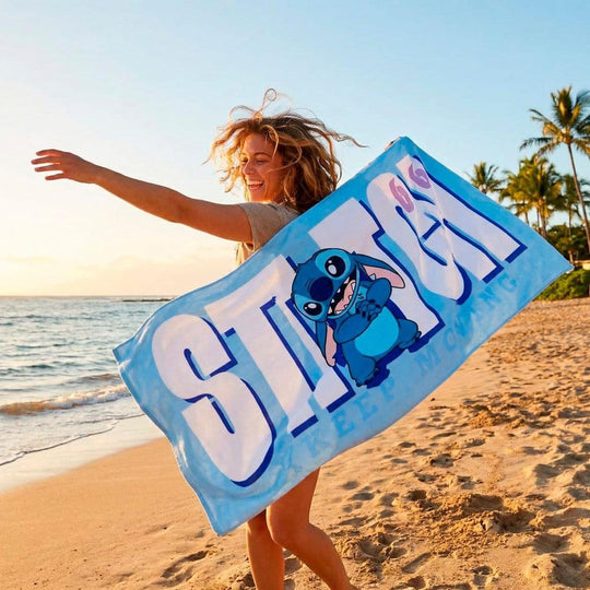 Lilo & Stitch Towel Stitch 90 x 180 cm