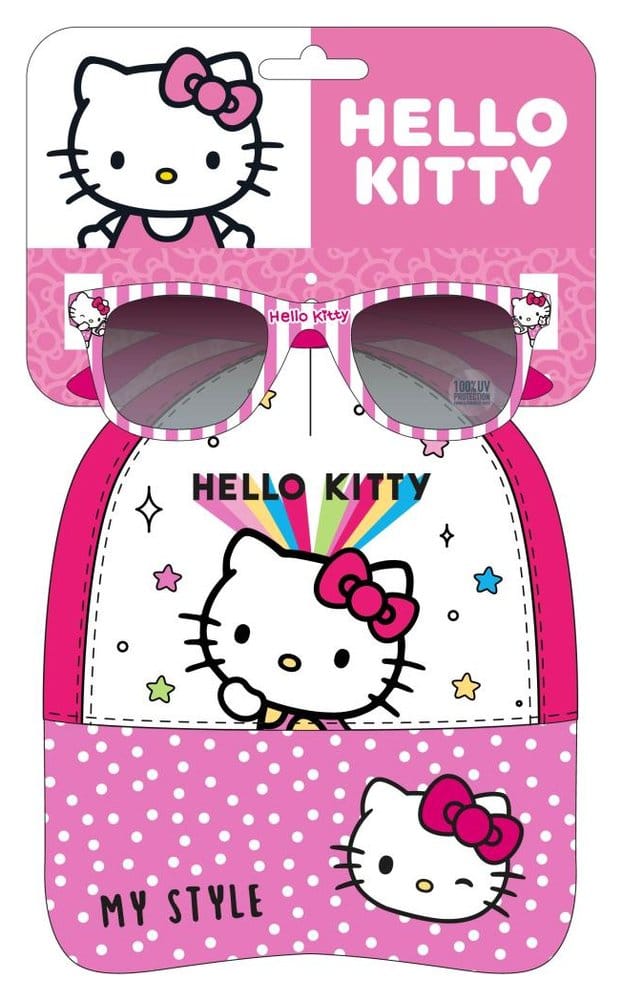 Sanrio Cap & Sunglasses Set Hello Kitty A 53 cm