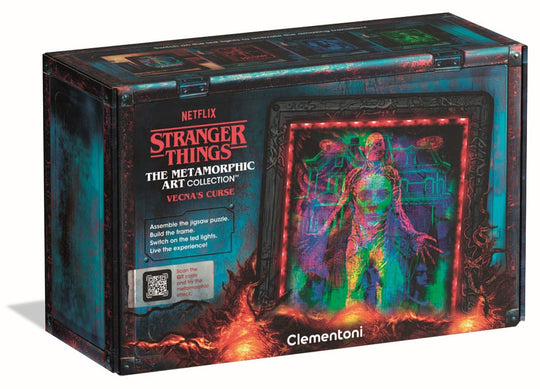 Stranger Things Metamorphic Art Collection Jigsaw Puzzle with Light-Up Effect Vecna (520 pieces)