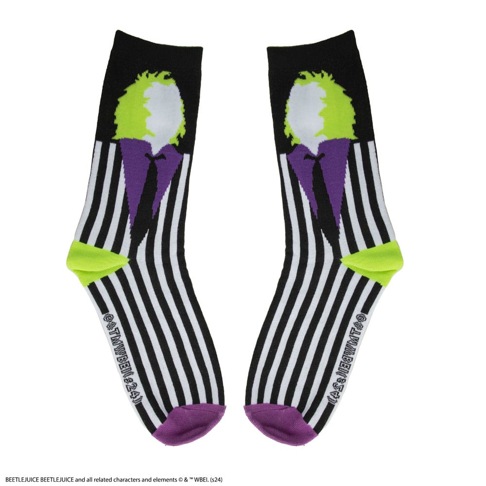 Beetlejuice Socks 3-Pack