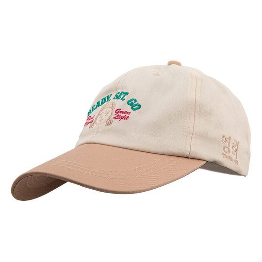 Squid Game Curved Bill Cap Red light, green light