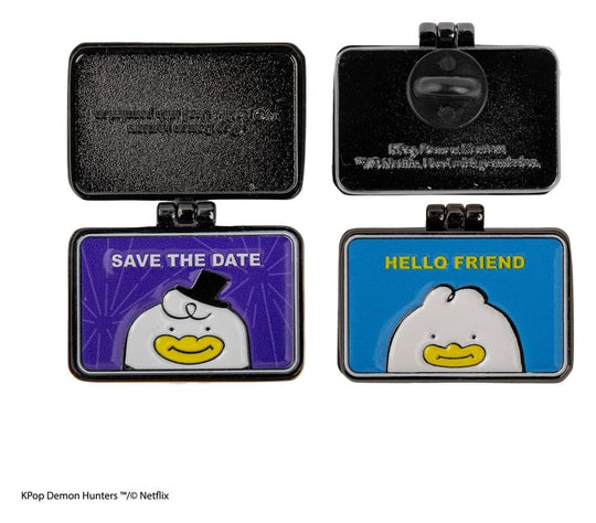KPop Demon Hunters Pin Rujinu Letters