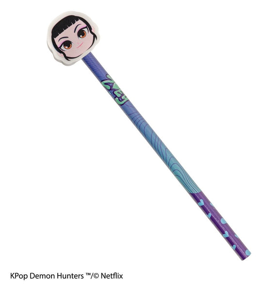 KPop Demon Hunters Pencil & Eraser Series 1 Display (30)