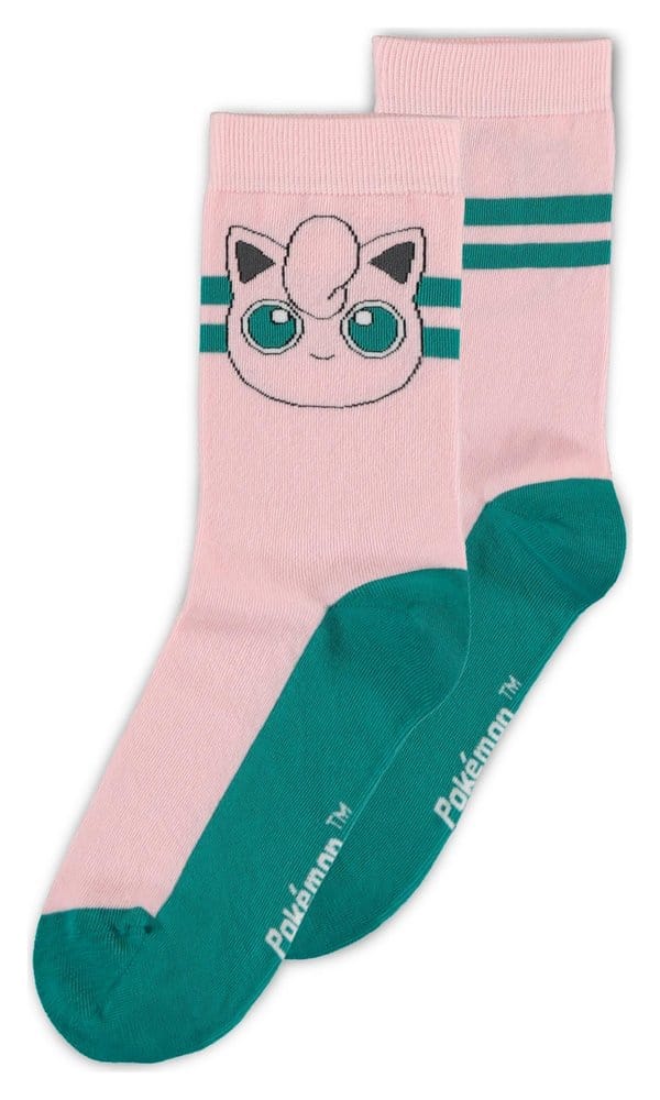 Pokémon Socks 3-Pack Crew 39-42