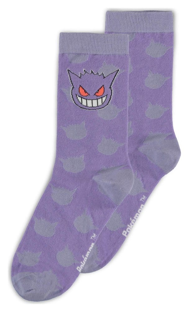 Pokémon Socks 3-Pack Crew 39-42