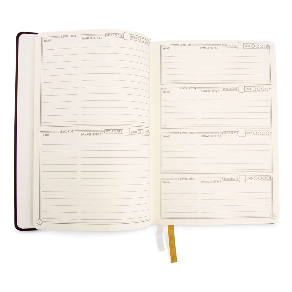 Dungeons & Dragons RPG Journal 5e Blue