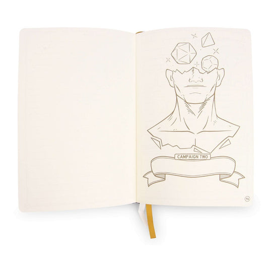 Dungeons & Dragons RPG Journal 5e Black