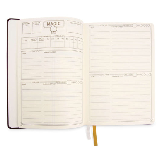 Dungeons & Dragons RPG Journal 5e Green