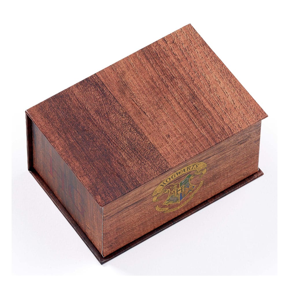 Harry Potter: Hermoine Potions Time Turner Necklace and Earrings Gift Set (Golden Tone)