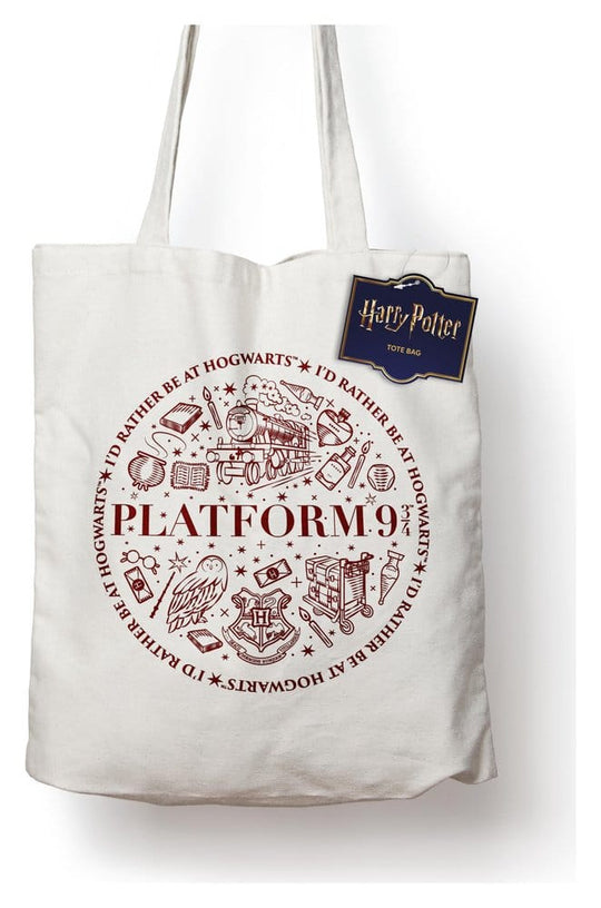 Harry Potter Tote Bag Platform 9 3/4 Cotton