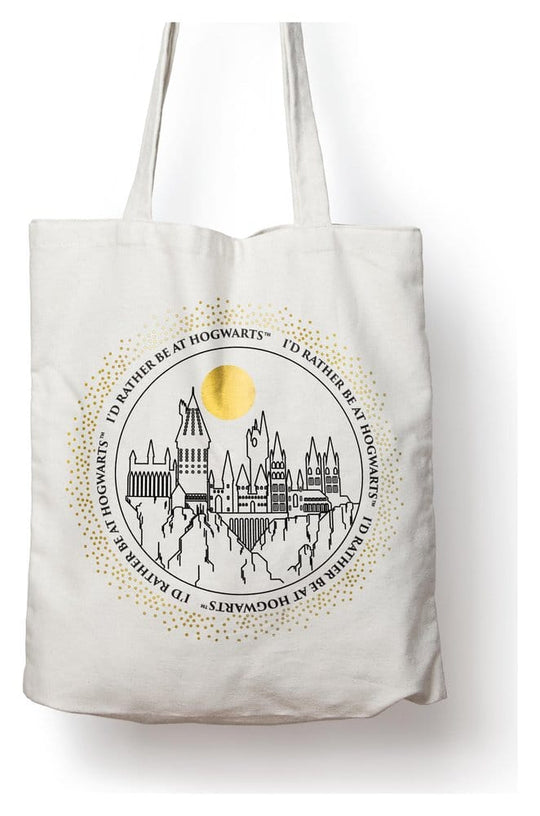 Harry Potter Tote Bag Hogwarts Castle Cotton