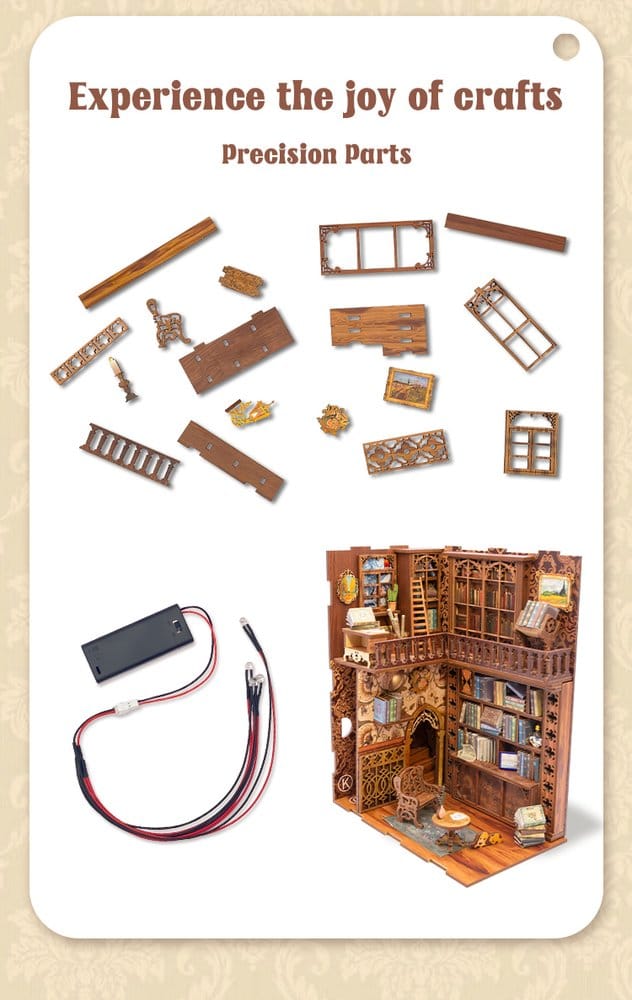 Book Nook Eternal Bookstore 23 x 11 cm