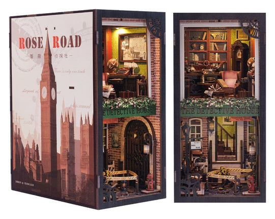 Book Nook Rose Detective Agency 23 x 11 cm
