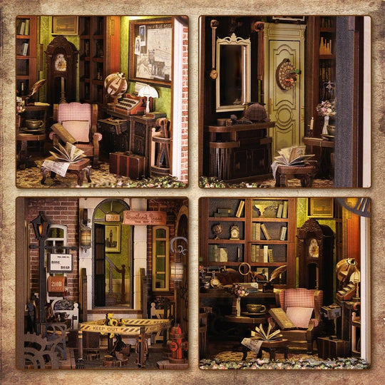 Book Nook Rose Detective Agency 23 x 11 cm