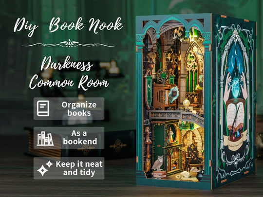 Book Nook Darkness Common Room 23 x 11 cm