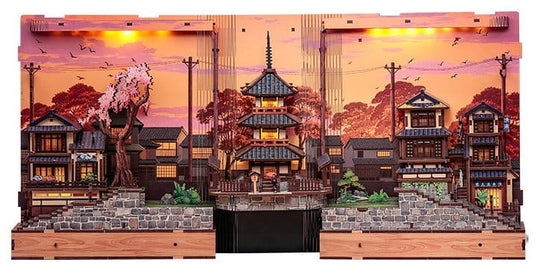 Book Nook Twilight Sakura Path 23 x 12 cm