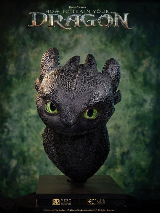 How to Train Your Dragon Life Size Bust Toothless 66 cm
