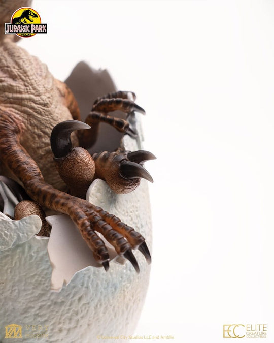 Jurassic Park Replica Bust Velociraptor Hatching Egg 24 cm