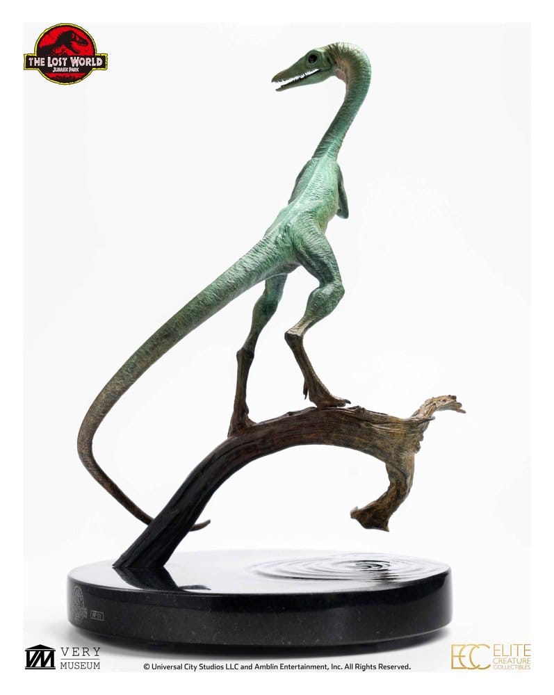 The Lost World: Jurassic Park Statue 2/3 Compsognathus Bronze 28 cm
