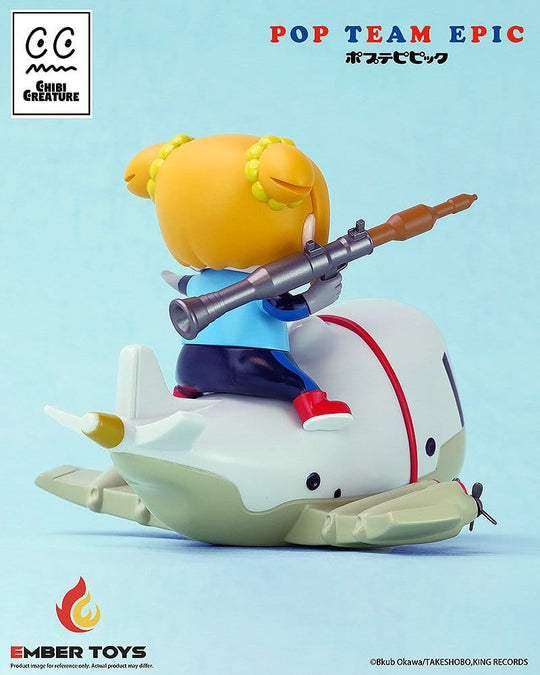 Pop Team Epic Chibi Creature Vinyl Figures 2-Pack POPUKO & PIPIMI: Skeleton Competition Ver.