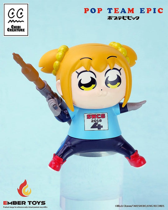 Pop Team Epic Chibi Creature Vinyl Figures 2-Pack POPUKO & PIPIMI: Skeleton Competition Ver.