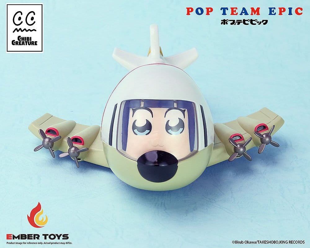 Pop Team Epic Chibi Creature Vinyl Figures 2-Pack POPUKO & PIPIMI: Skeleton Competition Ver.