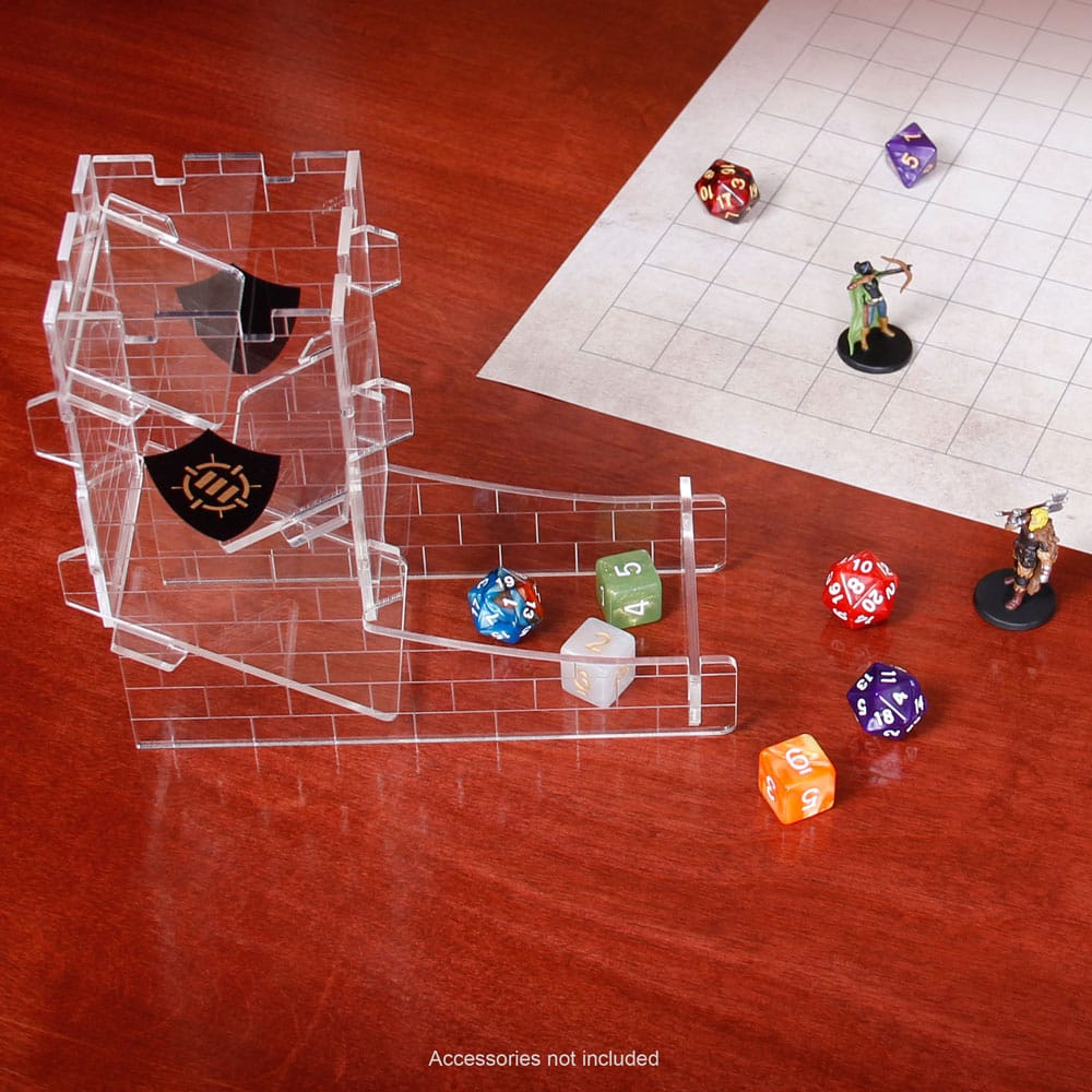 Enhance Tabletop Series Dice Tower Clear