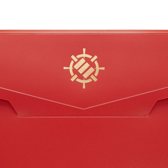 Enhance Binder 9 Pocket Card Binder Red 30 x 25 x 3 cm