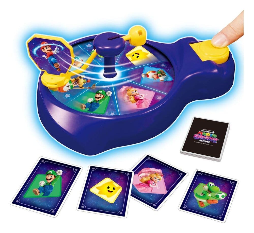 Super Mario game Galaxy Movie Spin'n Match