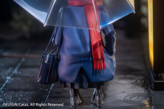 Original Character Statue 1/7 Rainy Day - Meeting Illustrated by Catzz 16 cm