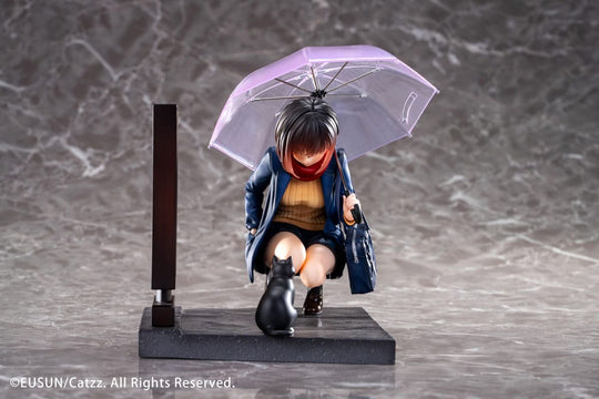 Original Character Statue 1/7 Rainy Day - Meeting Illustrated by Catzz 16 cm