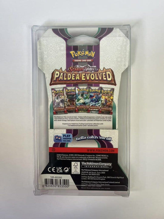 Evoretro PET Protectors for Pokémon TCG Booster Pack 0 mm (10-Pack)