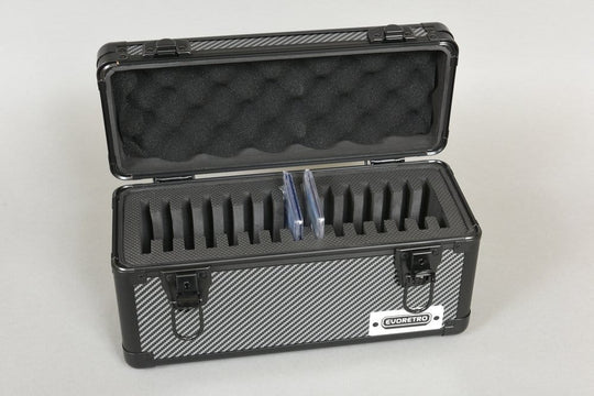 Evoretro Trading Card Storage Box for 15 Slabs Gray 33.9 x 13.4 cm