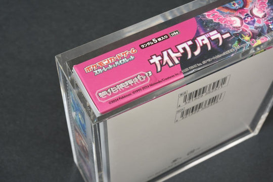 Evoretro Acrylic Display Case for Pokémon Large Japanese Booster Box