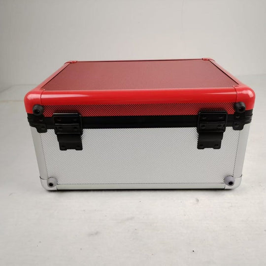 Evoretro Trading Card Storage Box for 90 Cards X Red and Silver