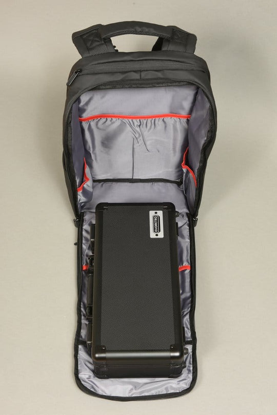 Evoretro Travel Backpack and Mini-Carrying Case Bundle Kit Black