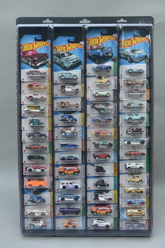 Evoretro Wall Display for 48 Carded Diecast Cars 3-Pack