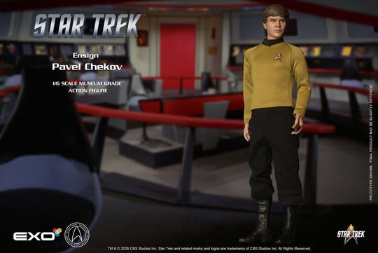 Star Trek: The Original Series Action Figure 1/6 Ensign Pavel Chekov 30 cm