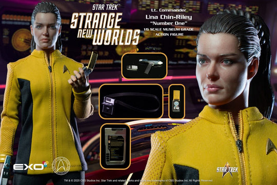 Star Trek: Strange New Worlds Action Figure 1/6 Lt. Com Una Chin-Riley 30 cm