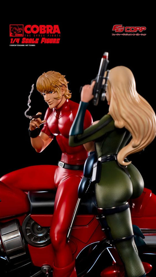 Space Pirate Cobra Statue 1/4 Cobra & Jane Royal (Spacesuit Ver.) 47 cm