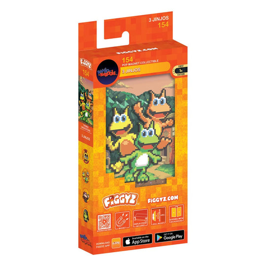 Banjo-Kazooie FiGGYZ Magnet Collectible Jinjos 11 cm