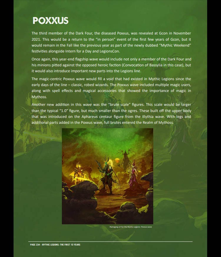 Mythic Legions: The First 10 Year Book Hardcover