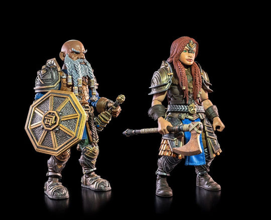 Mythic Legions: Rising Sons Actionfigures 2-Pack Exiles From Under the Mountain 15 cm