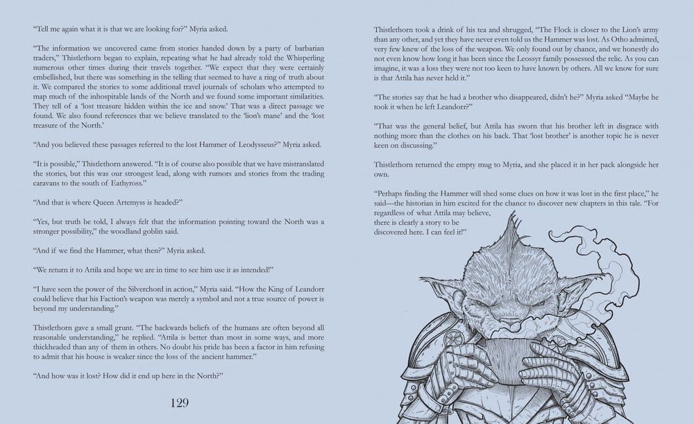 Mythic Legions: Rise of the Dark Four Book Volume One Hardcover *English Version*