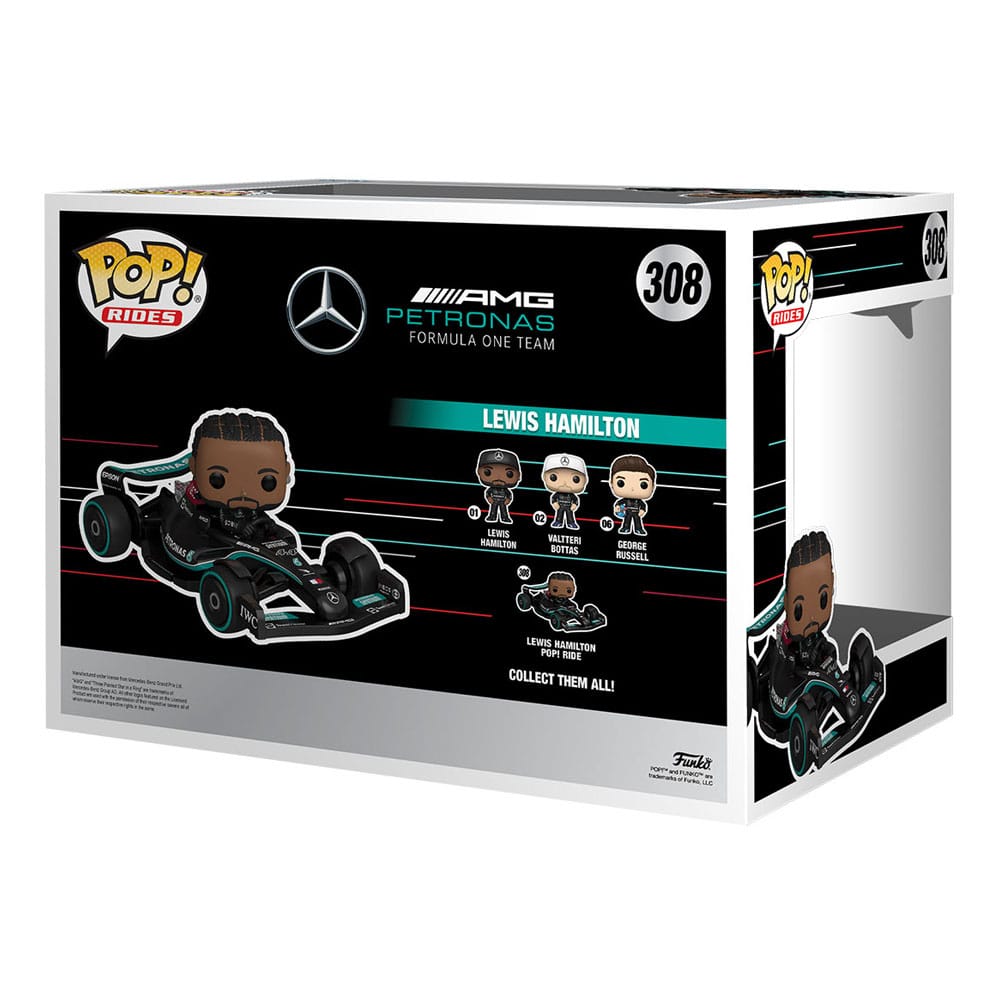 Formula 1 POP! Rides Super Deluxe Vinyl Figure Mercedes Hamilton 15 cm