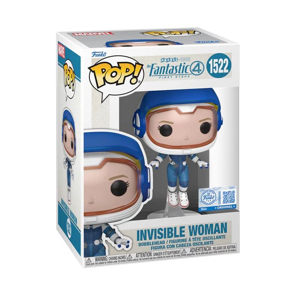 The Fantastic Four: First Steps POP! Vinyl Figure Invisible Woman (Astronaut) 9 cm